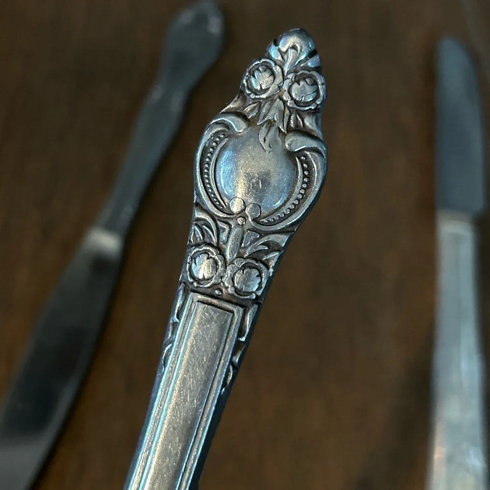 Vintage Silver-Plate Knives